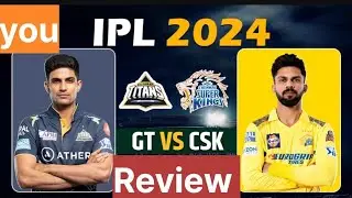 CSK vs GT match review. // can sck reach in playoffs// can gt reach in playoffs