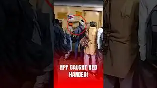 RPF in action. Caught red handed. 😂👏 #shorts #railway #rpf #indian #bihar #train