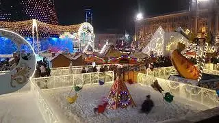 Новогодние ёлки и городки 2022 Екатеринбург Часть 1