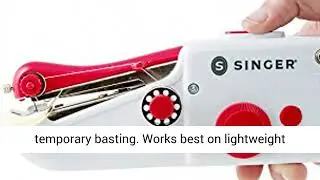 SINGER 01663 Stitch Sew Quick Portable Mending Machine
