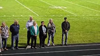 Durand High School Athletic Hall of Fame Halftime Induction Ceremony 9/19/25