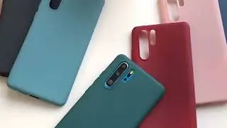 candy color silicone phone case for huawei p30 lite pro p20 lite p10 p smart plus z 2019 2018 matte