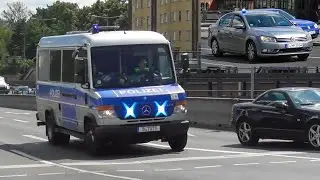 Klima-Kleber-Terror an der A100│ZPKW, zwei GruKw und BatKw 36. EHU - Polizei Berlin