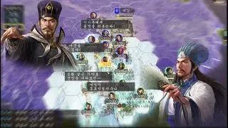 전면전 개시 [5만 유비군 vs 10만 조조군] / 삼국지 14 삼고초려 시나리오(궁극)_10화(Full)