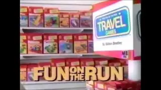 Milton Bradley Travel Games Commercial 1995