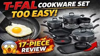 This T Fal Cookware Set Makes Cooking TOO Easy 🔥 17 Piece Review
