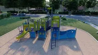 B-30016 Nautical Themed Playground for ages 5 to 12 - APCPLAY