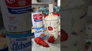 #ad Sprawdź m&oacute;j pyszny przepis na pyszne Fresas con Crema z @carnationmilks i #lalecherausa