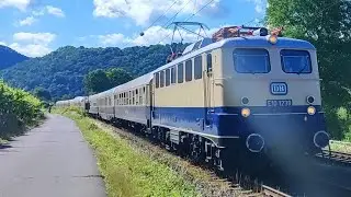 Altes und neues an Rhein und Mosel 😉 #trainspotting #train #railway #treinen #railroad #rhein 