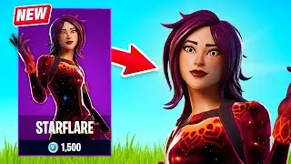 NEW STARFLARE Skin Gameplay in FORTNITE!
