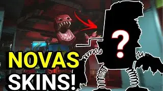 As novas skins do Boxy boo! project playtime