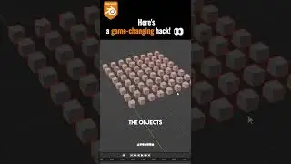 Blender 3D Hack: Instantly Randomize Objects Like a Pro! 🎲