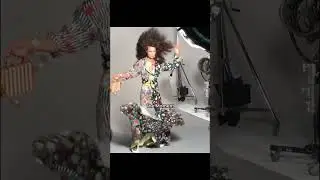 Shalom Harlow for the Versace Spring 2019 campaign shoot #shorts