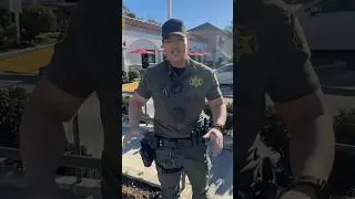 SHOCKING ENCOUNTER: Sheriff Trespasses Unidentifiable Man from Untouched Private Property!