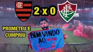 O INFERNO 2.0 NA CDB! REACT- FLAMENGO 2 x 0 FLUMINENSE