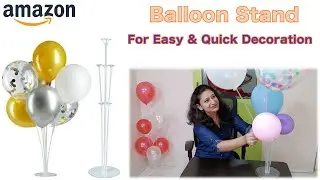 Smartcraft Balloon Stand | Amazon Shopping~Easy to use and Reuse