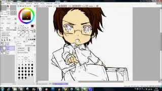 How to color like Himaruya Hidekaz using Paint Tool SAI and Chibi Austria