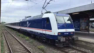 ZÜGE IN RHEIN ZONE VON DEUTSCHLAND  Trenes en la zona del Rin en Alemania