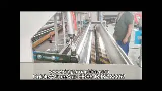 XT2800 full automatic tissue paper rewinding machine manufacturing process