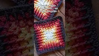 Granny Square Graphique 🧶 : Crochet facile & hypnotique!
