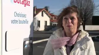 DISTRIBUTEUR AUTOMATIQUE DE BOUTEILLE DE GAZ BUTAGAZ