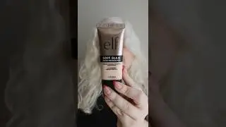 Trying the lightest shade of the E.L.F. Cosmetics Soft Glam Foundation