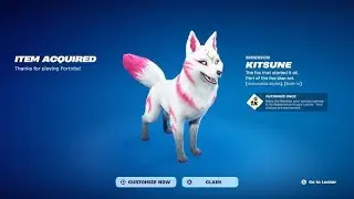 NEW KITSUNE PET Just Dropped! Fortnite Item Shop Today
