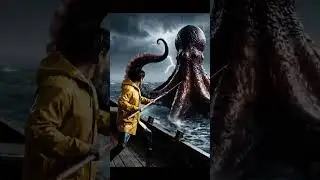 Fight with giant octopus#like #phonk #anime #animeedit #song #kids #shadow #subscribe