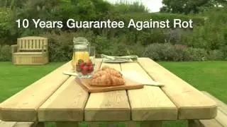 Madison Table & Bench| Cherry Lane Garden Centres