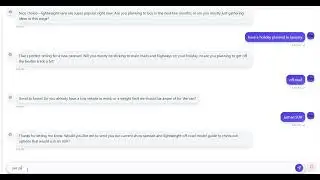 Demonstration of database reactivation with SMS and AI smarts