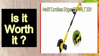 Mellif Cordless Edger DEWALT 20V Features - Important Information