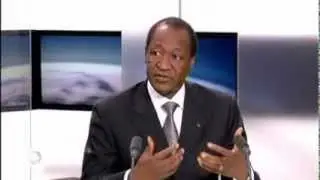 Blaise Compaoré sur TV5Monde