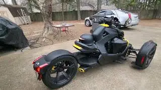 2023 can am ryker custom Third Brake Light Helmet