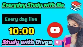 Study with Ronika  is livewith me#SSC CGL#house with the library #exam prepare