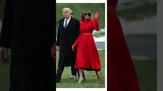 Melania Trump's Outfits #shorts  #fashion