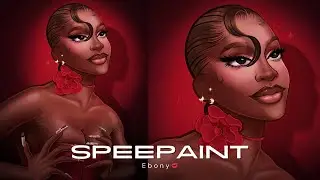 Lori Harvey Inspired Drawing💋 | Speedpaint Using ibispaint X | ANGEL'S ART