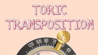 Toric Transposition|Optometry|Malayalam tutorials