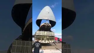 Eaa Airventure 2023 C5M Super Galaxy closing Nose. 84-0062