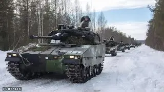 Swedish CV90 IFV capable of destroying all Russian armored vehicles in Ukraine