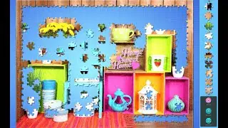 Solving Magic Jigsaw Puzzles 58 (630🧩) Home decor