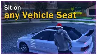 FiveM - Sit on any Vehicle Seat 🚗💺 | Free Script [2025]