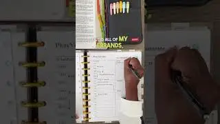Daily Planning #planyourday