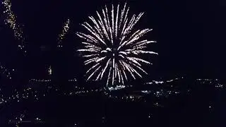 Danville Braves Fireworks - with drone