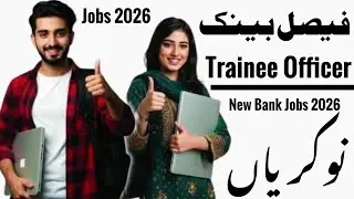 Faysal Bank Jobs 2026 😱 Trainee Branch Services Ambassador | Fresh Graduates Apply Now!
