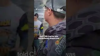 Fishermen caught stuffing their fish during the Lake Erie Walleye Trail Fishing Tournament in Ohio.