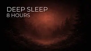 Deep Sleep Mask &bull; 8 Hours &bull; Night Forest Wind & Distant Owl &bull; No Music | Play All Night