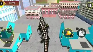 Best Dino Games - Gorilla City Rampage: Angry Animal Attack Game Android Gameplay