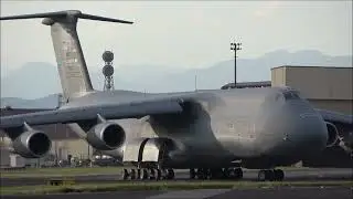 【Dover】C-5Mスーパーギャラクシー離陸 RW36＠横田基地 2025/10/29