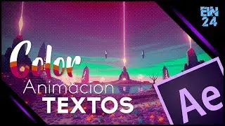 Animacion de Color en Textos - After Effects - Tutorial