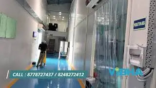 Food preparation area pvc strip curtains - Call 8778727437 / 9500161736
